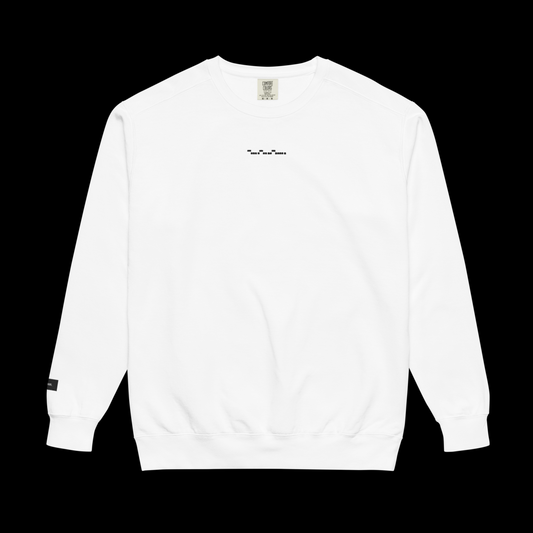 Bluhe CODE Embroidered Unisex Crew Neck (Sleeve)