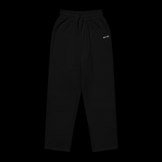 Bluhe Wide Leg Joggers (Black)