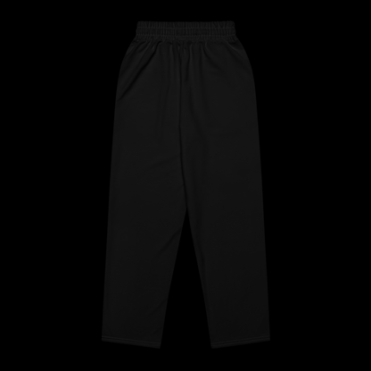 Bluhe Wide Leg Joggers (Black)
