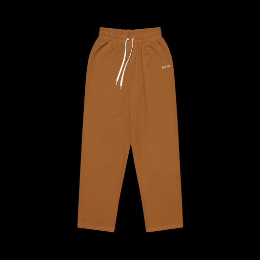 Bluhe Wide Leg Joggers (Rich Gold)